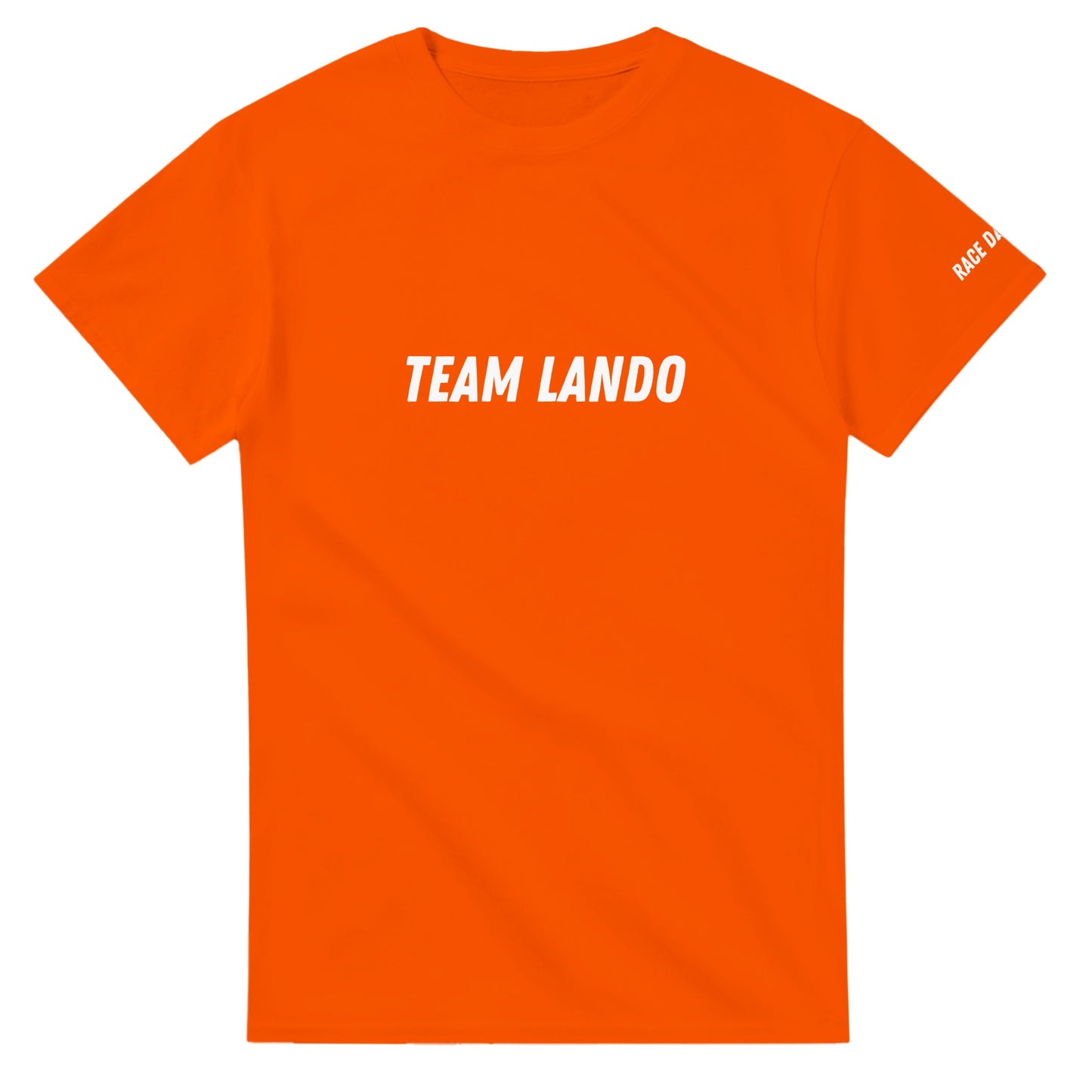 Team Lando Merch orange t-shirt for F1 Fans