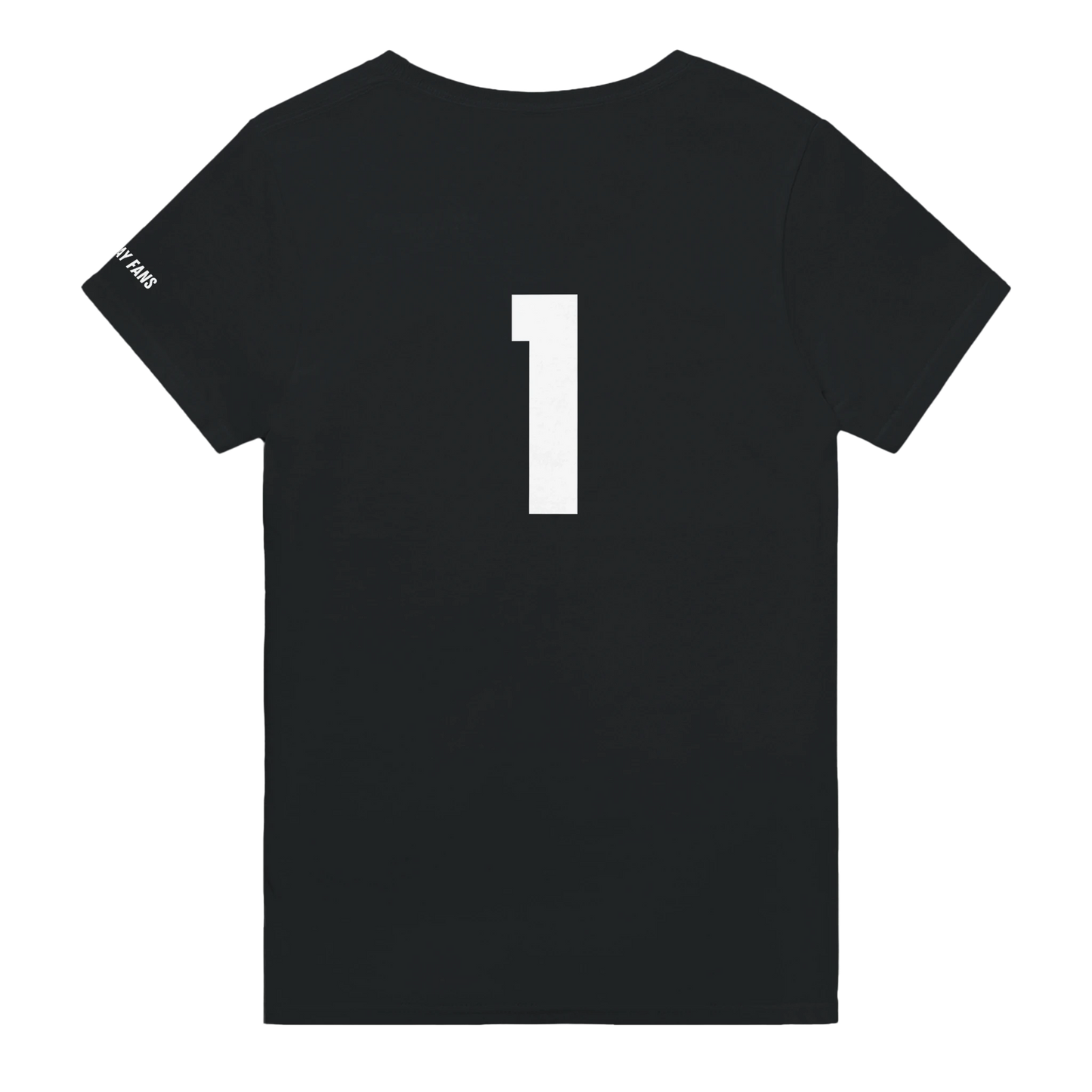 Black F1 fan inspired t-shirt merch from Race Day Fans #1