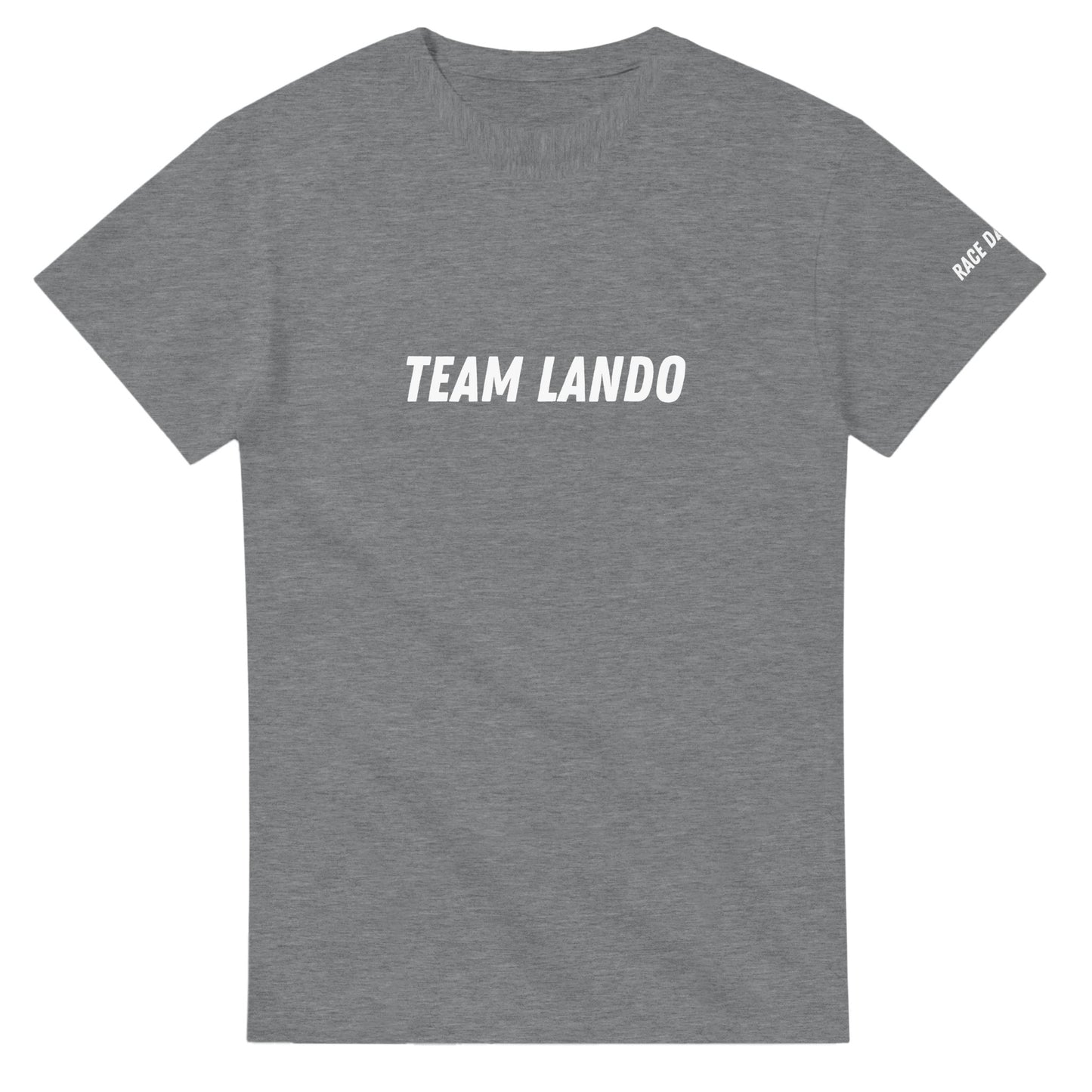 Team Lando Merch grey t-shirt for F1 Fans