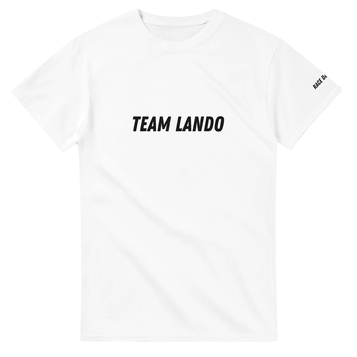Team Lando Merch white t-shirt for F1 Fans